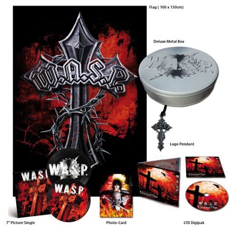 w.a.s.p. golgotha metal box for sale 